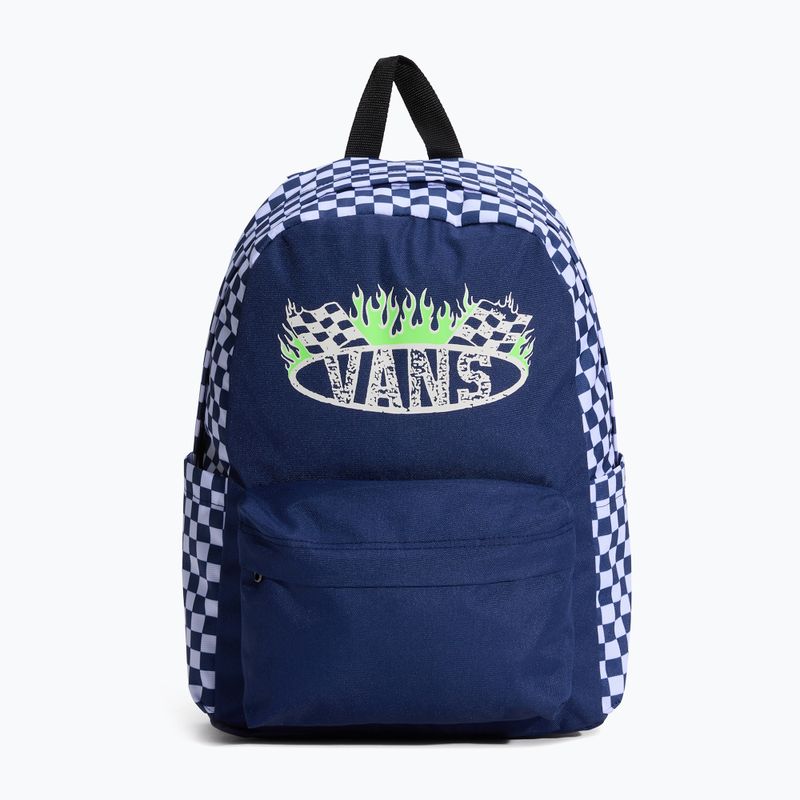 Dětský městský batoh Vans Old Skool Grom 18 l checkerboard deep indigo
