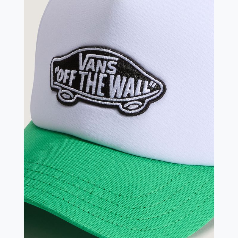 Dětská kšiltovka Vans Classic Patch Curved Bill Trucker vivid verdant 3