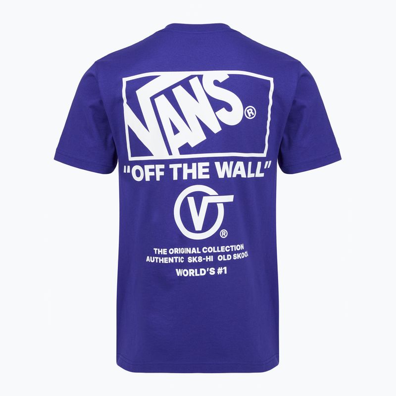 Pánské tričko Vans Stacked Hi Tee royal cobalt 2