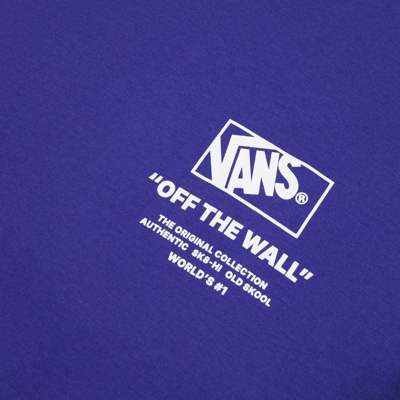 Pánské tričko Vans Stacked Hi Tee royal cobalt 3