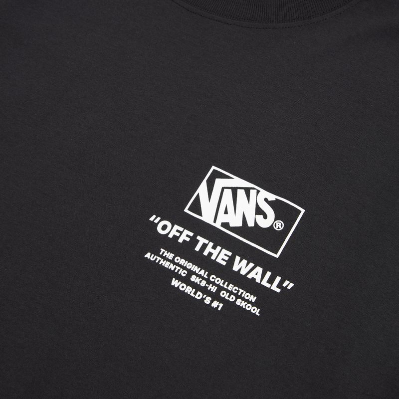 Pánské tričko Vans Stacked Hi Tee black/white 3