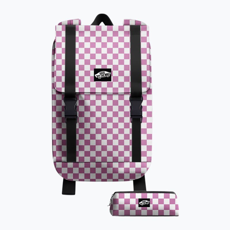Městský batoh Vans Utility 18 l checkerboard pink fizz
