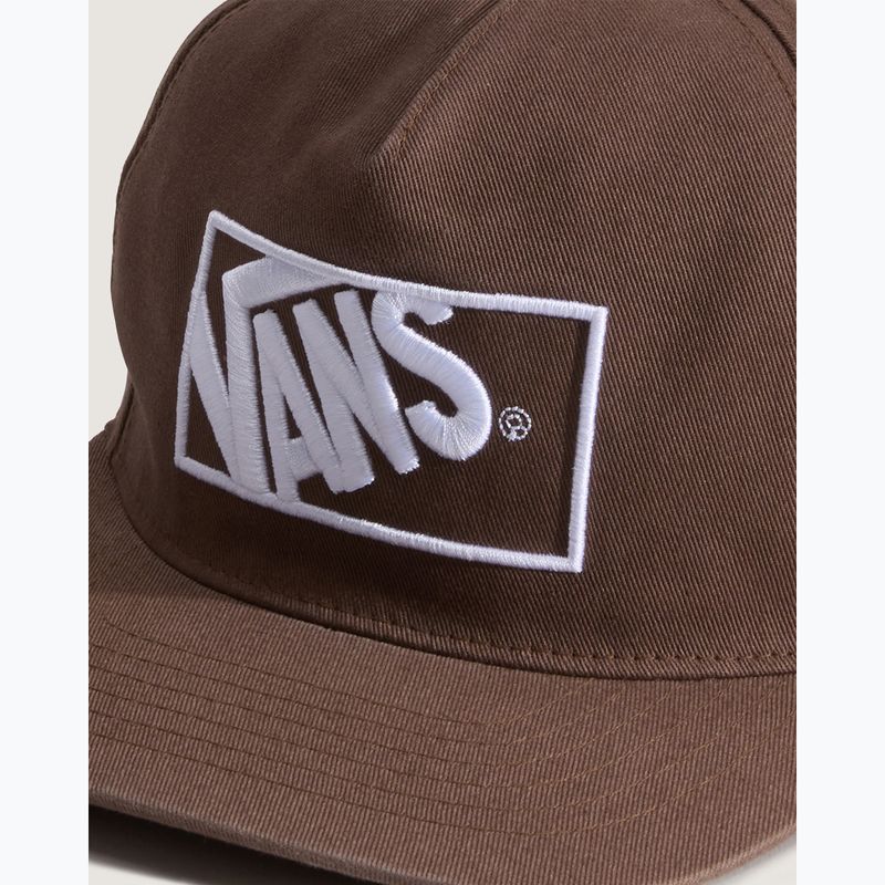 Kšiltovka Vans Formula Snapback vintage cocoa 3