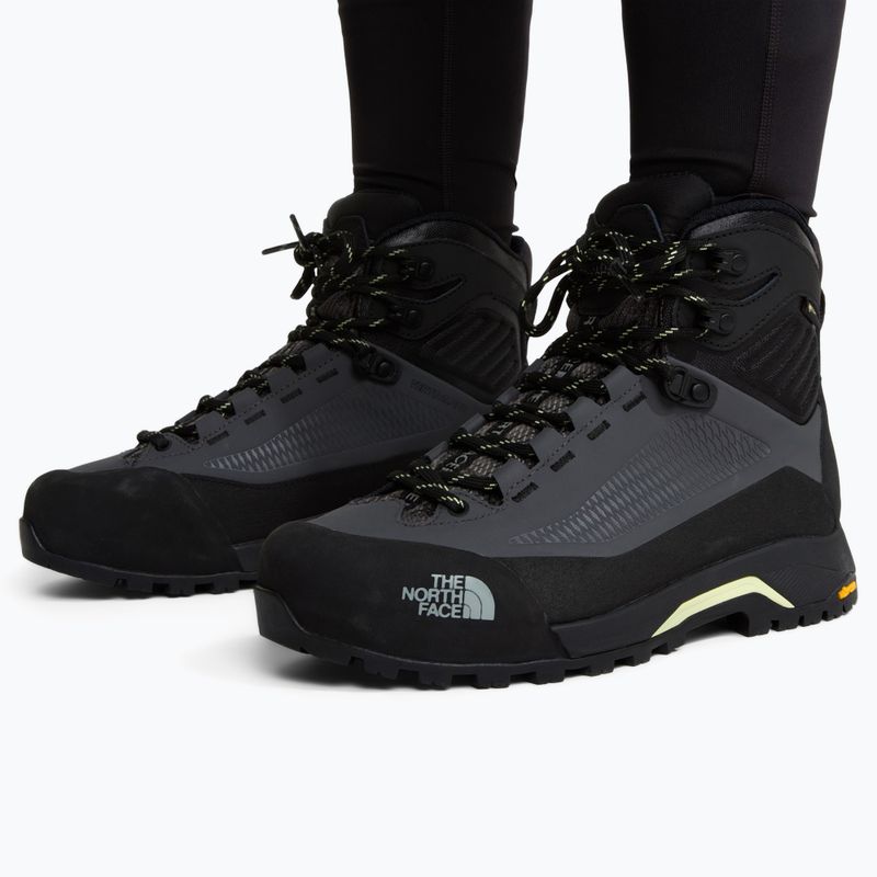 Dámské trekové The North Face Verto Alpine Mid Gore-Tex anthracite grey/lemon mist 5