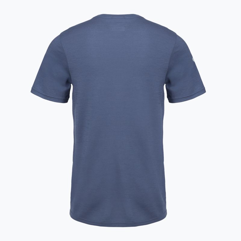 Pánské tričko Smartwool Lunar Bear Active SS Graphic Tee nightfall blue 2
