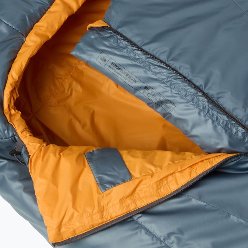 Spací pytel The North Face Stormbreak 35F Regular granite grey/dust orange 4