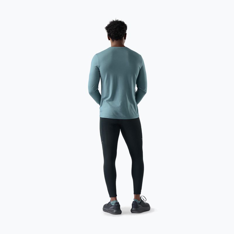 Pánské tričko Longsleeve Smartwool Wander Valley Active Long Sleeve Graphic Tee dusty tea 2