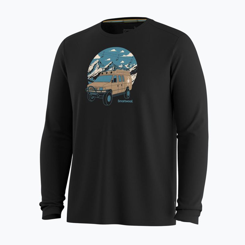 Pánské tričko Longsleeve Smartwool First Chair Pursuit Active LS black 3