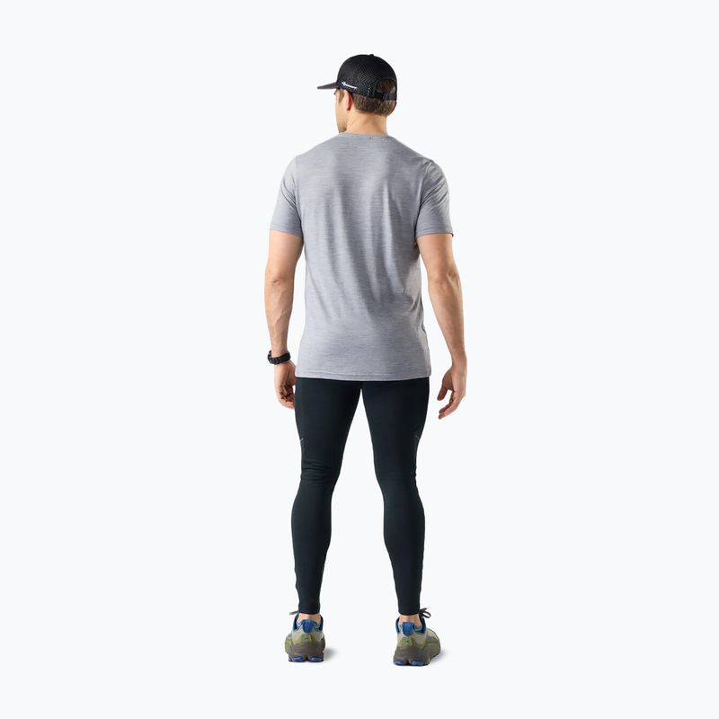 Pánské tričko na lezení Smartwool Moose Mode Active Graphic Tee SS light gray heather 2