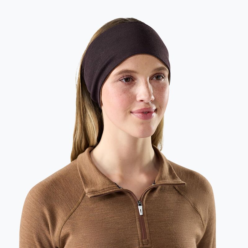 Čelenka Smartwool Thermal Merino Reversible mocha heather 3