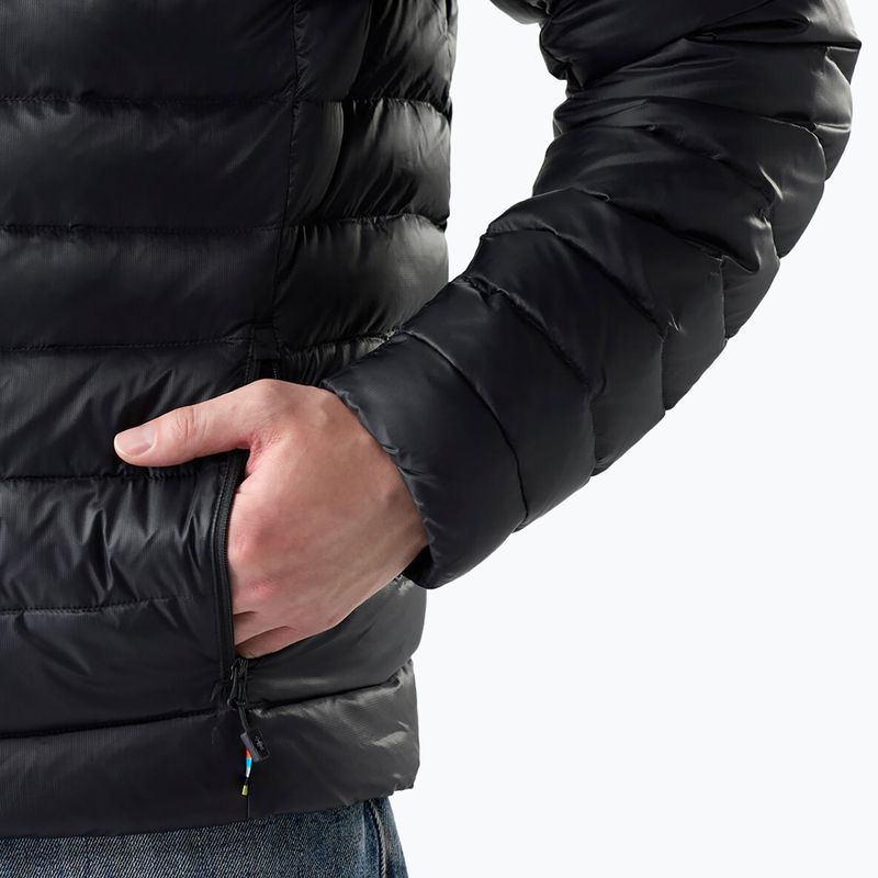 Pánská péřová bunda Smartwool Winterloft Hooded black 5