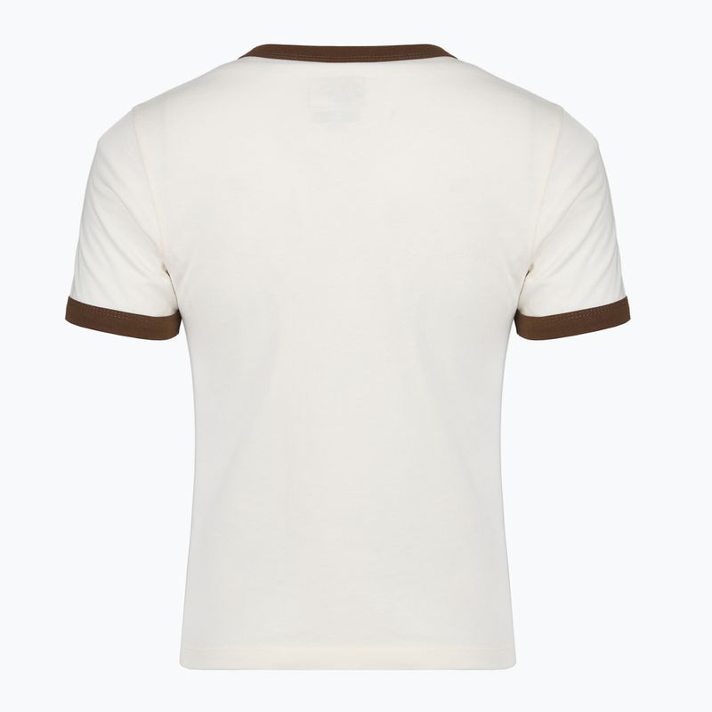 Dámské tričko Vans Center Chest Ringer Tee egret 2