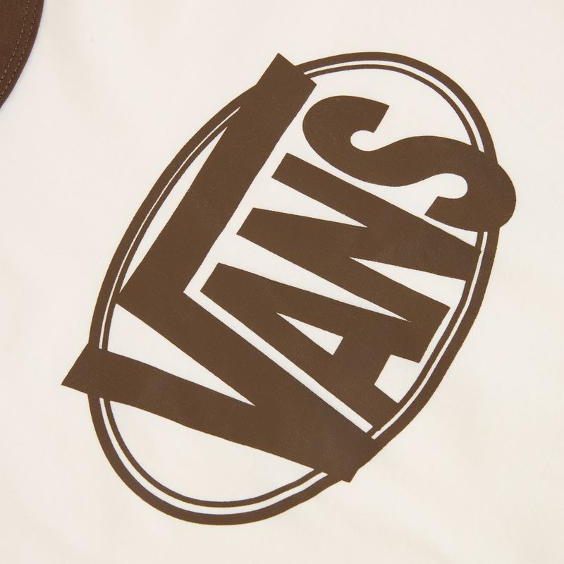Dámské tričko Vans Center Chest Ringer Tee egret 3