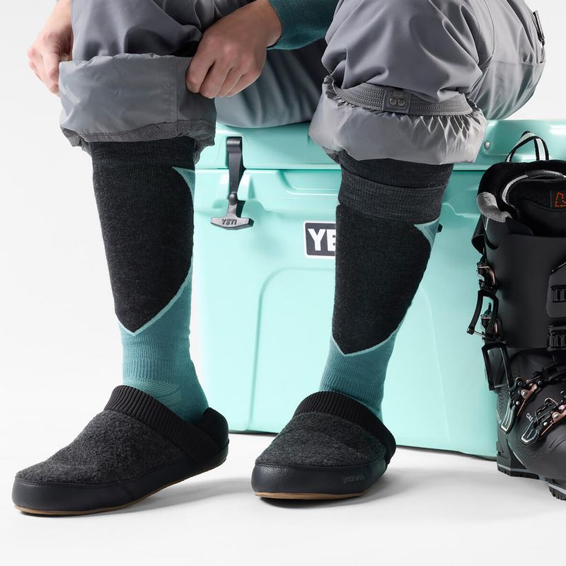 Dámské lyžařské ponožky Ski Targeted Cushion OTC dusty teal 2