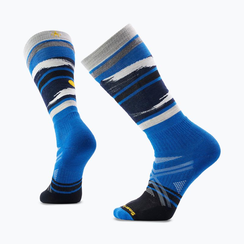 Lyžařské ponožky Ski Full Cushion Midnight Ski Pattern OTC laguna blue