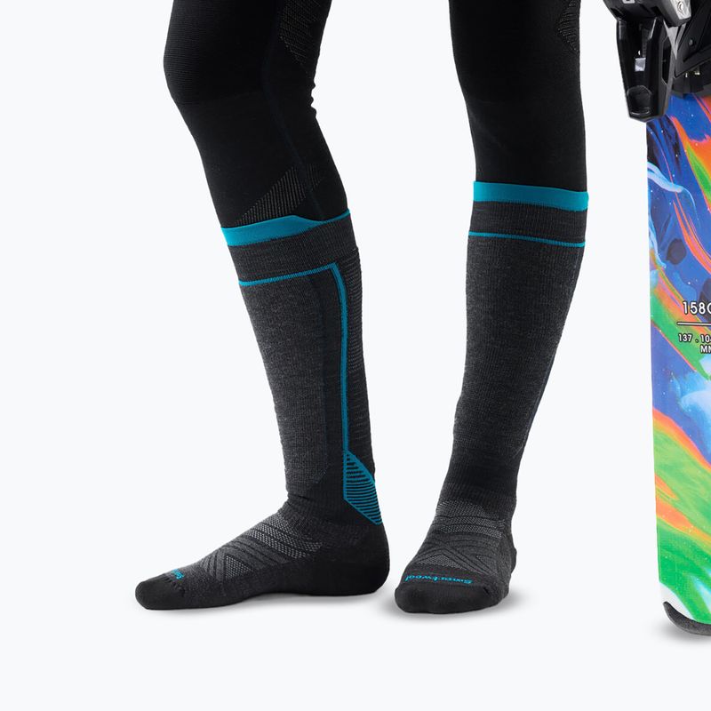 Lyžařské ponožky Smartwool Intraknit Ski Targeted Cushion OTC charcoal 2