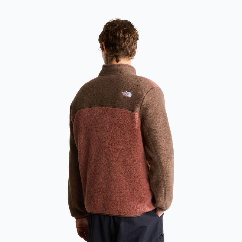 Pánská fleecová mikina The North Face Yumiori Full Zip copper silt/smo 3