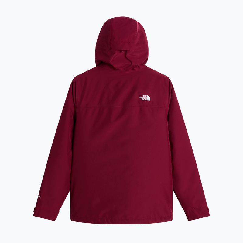 Dámská bunda 3v1 The North Face Carto Mono Triclimate Hooded burgundy crush 2