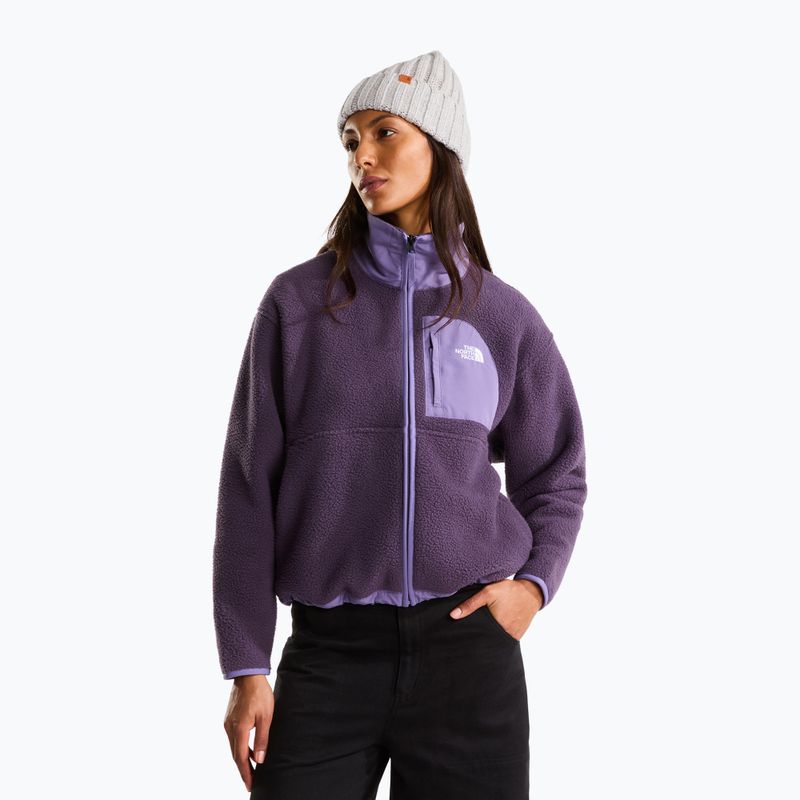 Dámská fleecová mikina The North Face Yumiori Off Peak Full Zip endless dusk/grounded plum