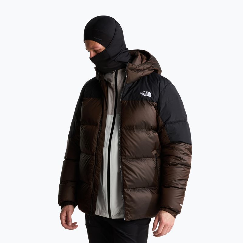 Pánská péřová bunda The North Face Diablo Down 2.0 Hoodie dark chestnut b 4