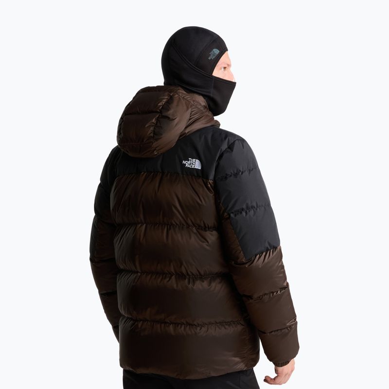 Pánská péřová bunda The North Face Diablo Down 2.0 Hoodie dark chestnut b 3
