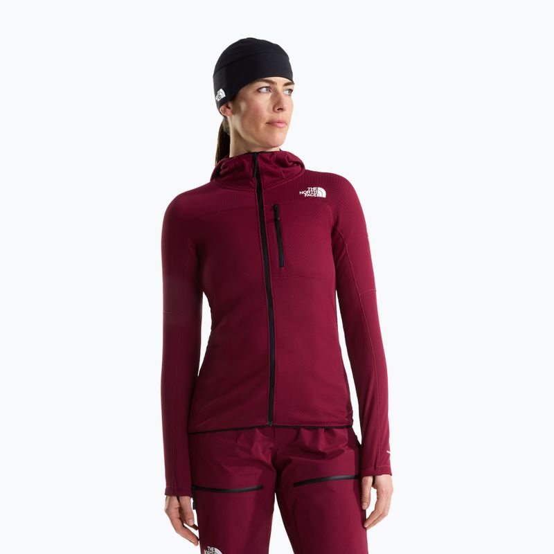 Dámská trekingová mikina The North Face Summit Futurefleece Full Zip Hoodie burgundy crush