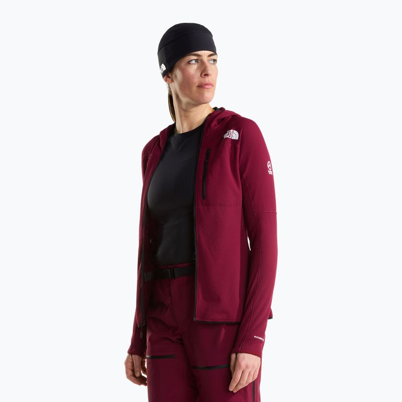 Dámská trekingová mikina The North Face Summit Futurefleece Full Zip Hoodie burgundy crush 4