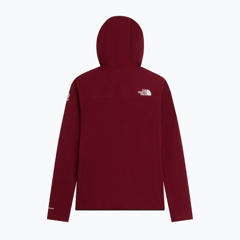 Dámská trekingová mikina The North Face Summit Futurefleece Full Zip Hoodie burgundy crush 6