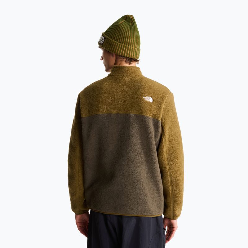 Pánská fleecová mikina The North Face Yumiori Full Zip new taupe green 3