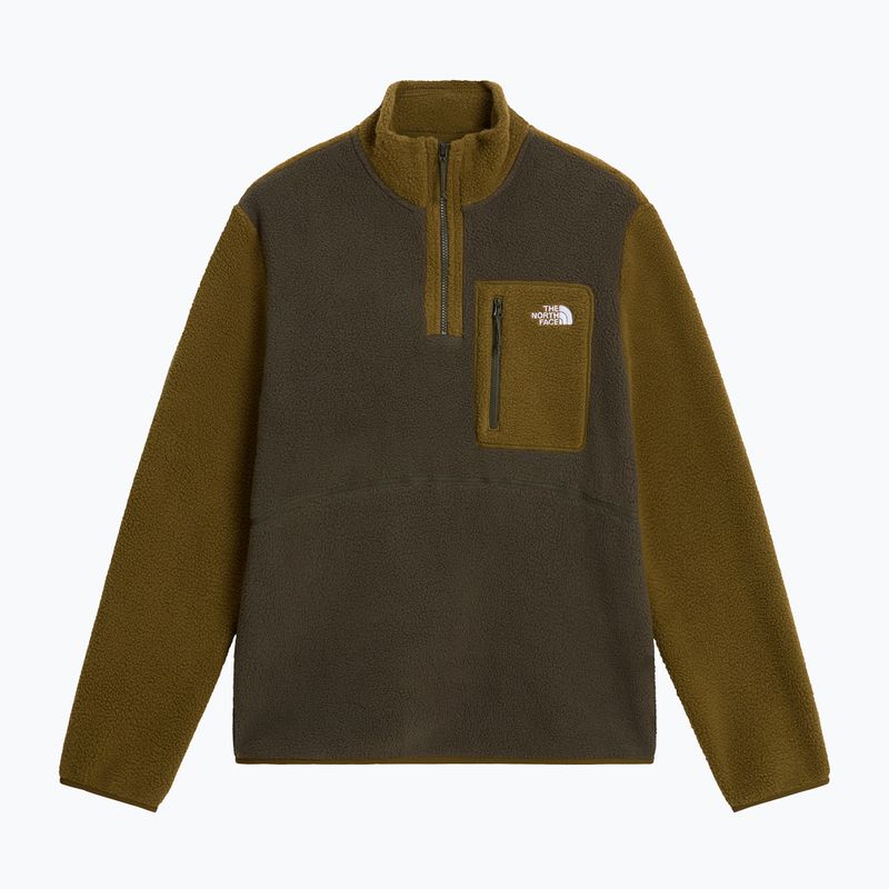 Pánská fleecová mikina The North Face Yumiori Full Zip new taupe green 4