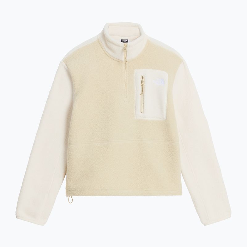 Dámská fleecová mikina The North Face Yumiori 1/4 Zip desert stone/wh 4