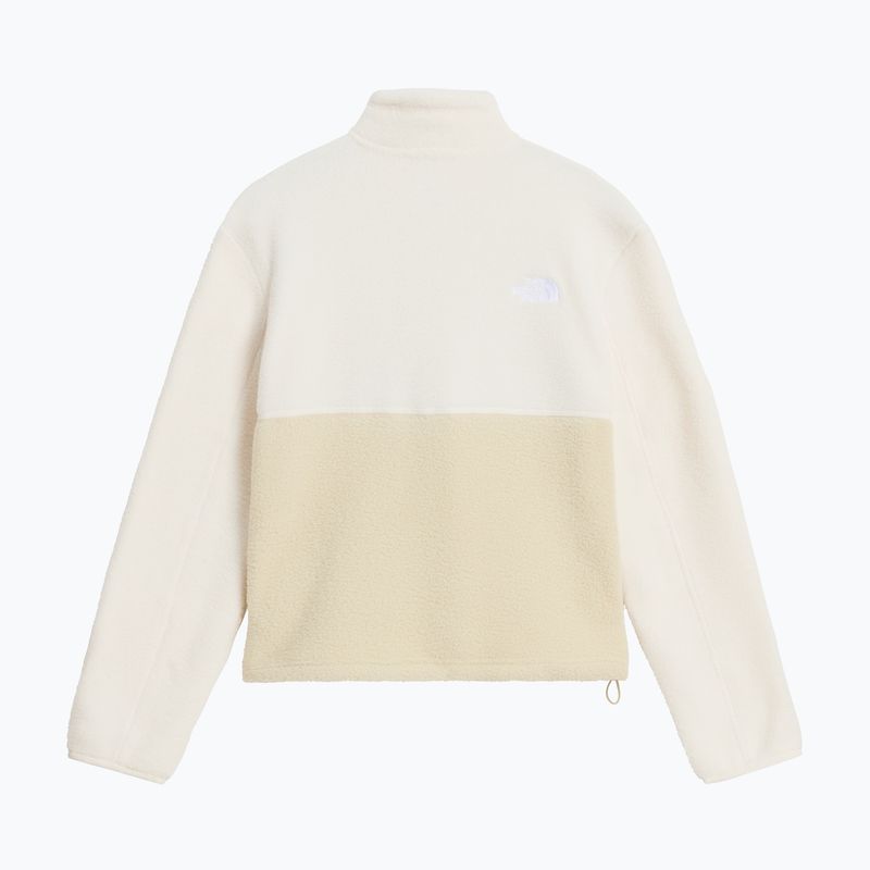 Dámská fleecová mikina The North Face Yumiori 1/4 Zip desert stone/wh 5