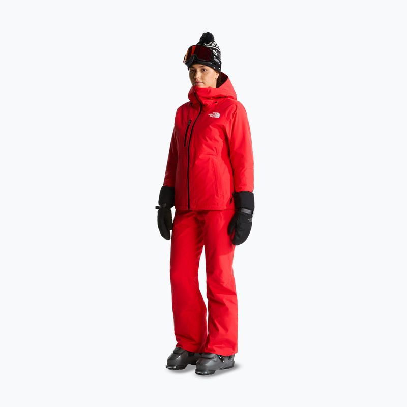 Dámská lyžařská bunda The North Face Descendit elevation red 2