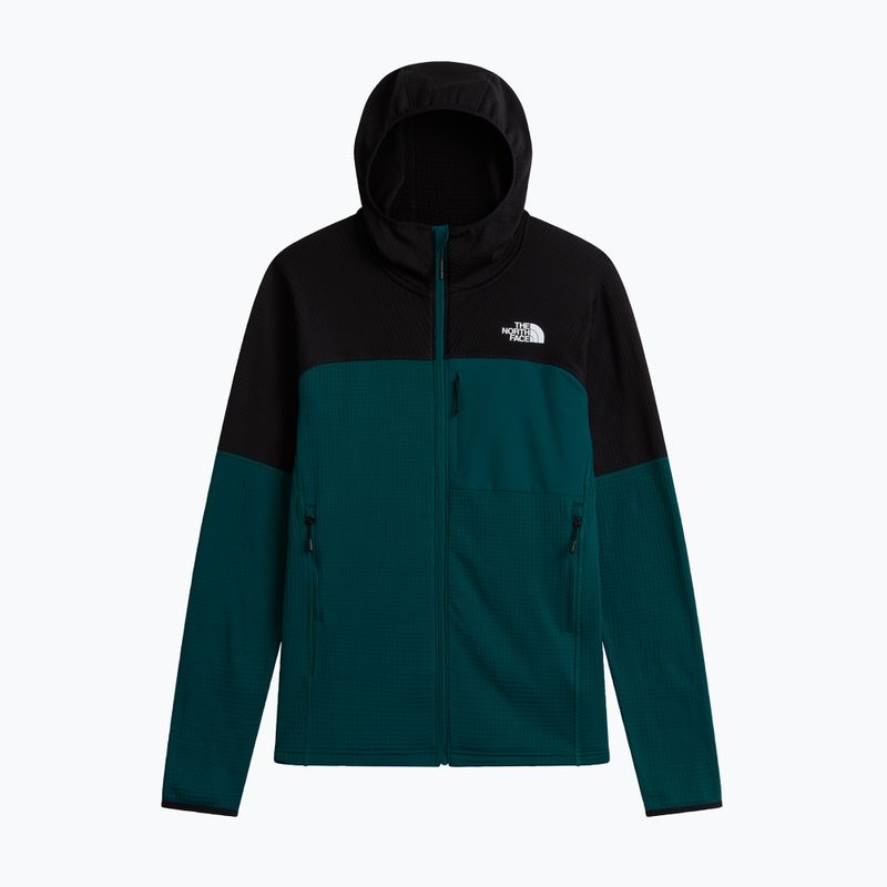 Pánská bunda The North Face Polartec Powergrid Stormgap Hoodie Pacific Teal/Tnf Black 5