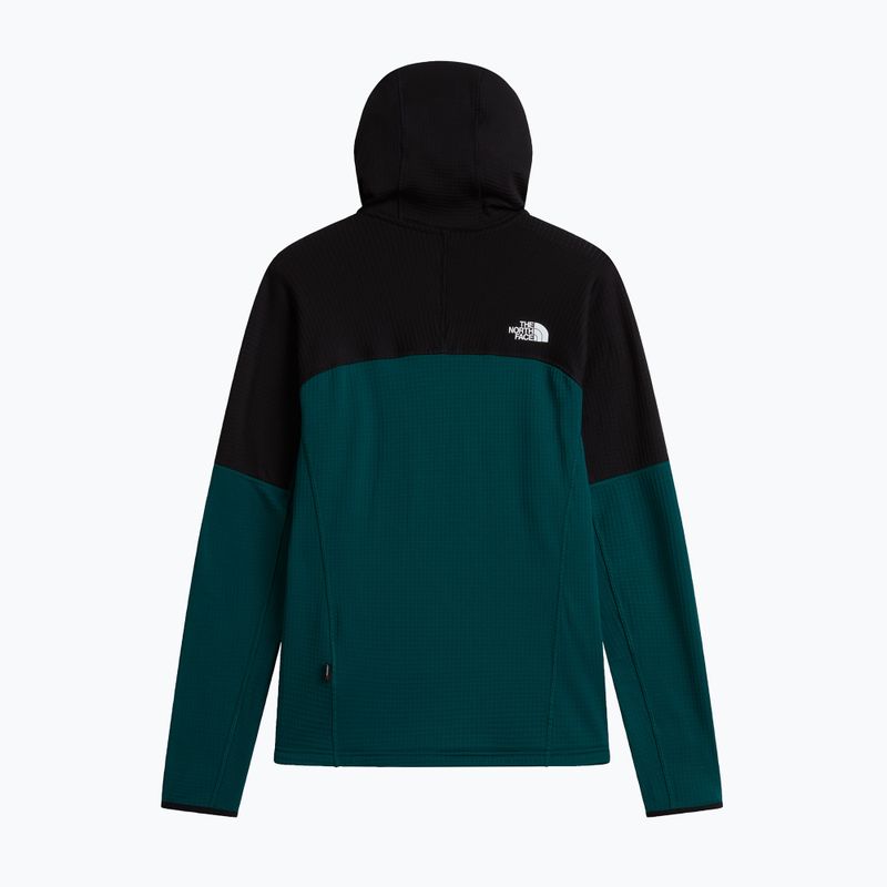 Pánská bunda The North Face Polartec Powergrid Stormgap Hoodie Pacific Teal/Tnf Black 6