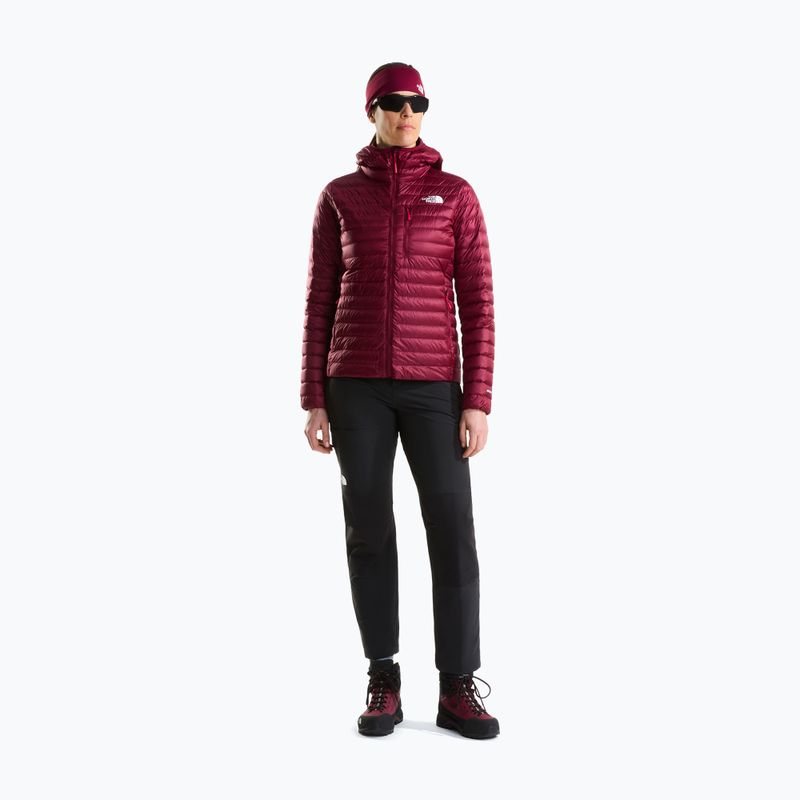 Dámská péřová bunda The North Face Bettaforca Lt Down Hoodie burgundy crush/lali gur 2