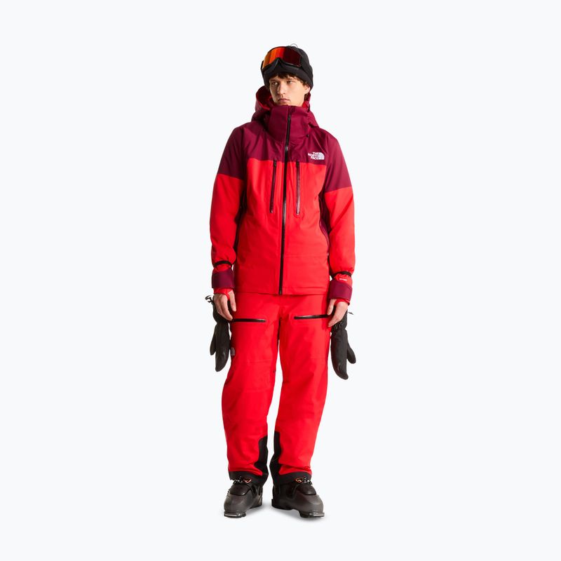 Pánské lyžařské kalhoty The North Face Chakal elevation red 2
