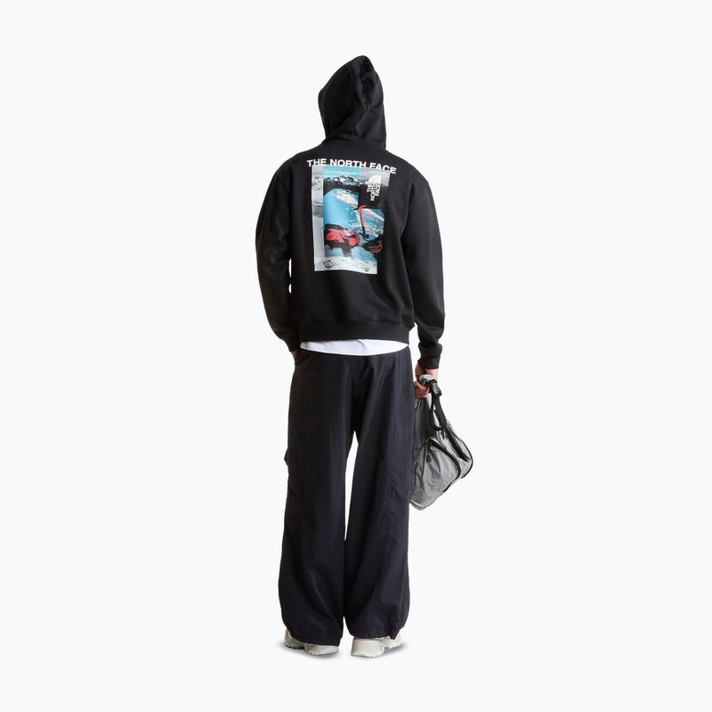 Pánská mikina The North Face Apex '75 Collage Relaxed Hoodie tnf black 2