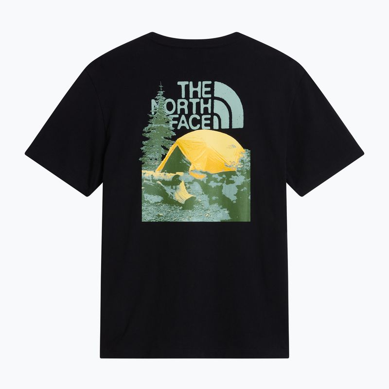Pánské tričko na lezení The North Face Apex '75 Collage Relaxed Hoodie Tnf Black 5