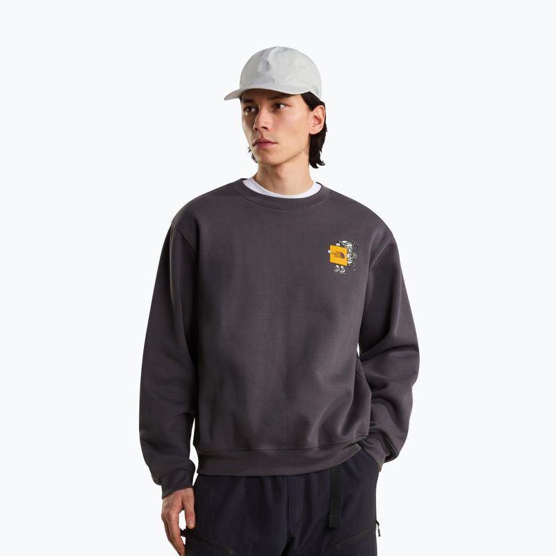 Mikina The North Face Gear Up Get Out RLX SS Tee Graphic anthracite grey