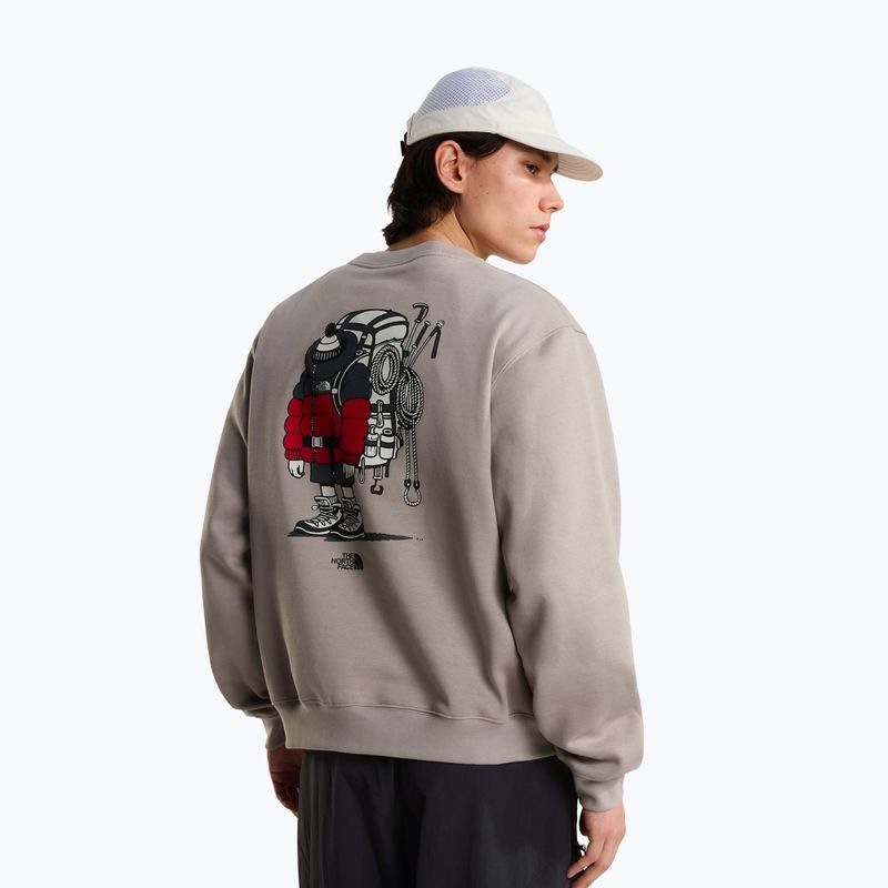 Mikina The North Face Gear Up Get Out RLX SS Tee Graphic stone slab 3