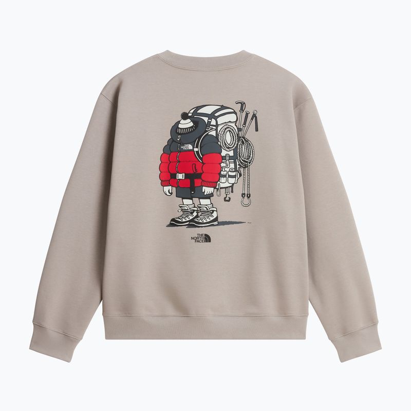 Mikina The North Face Gear Up Get Out RLX SS Tee Graphic stone slab 5