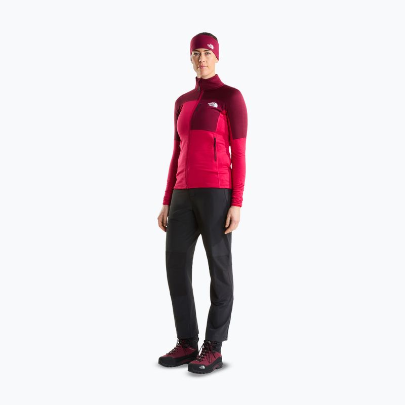 Dámská bunda The North Face Polartec Stormgap lali guran/burgundy cru 2