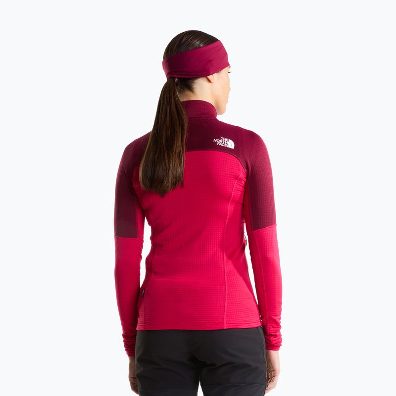 Dámská bunda The North Face Polartec Stormgap lali guran/burgundy cru 3