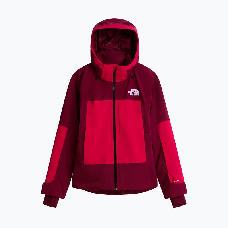 Dámská lyžařská bunda The North Face Lenado lali guran/burgundy cru 4