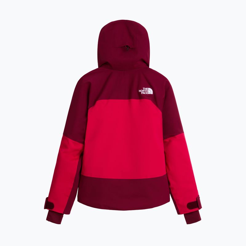 Dámská lyžařská bunda The North Face Lenado lali guran/burgundy cru 5