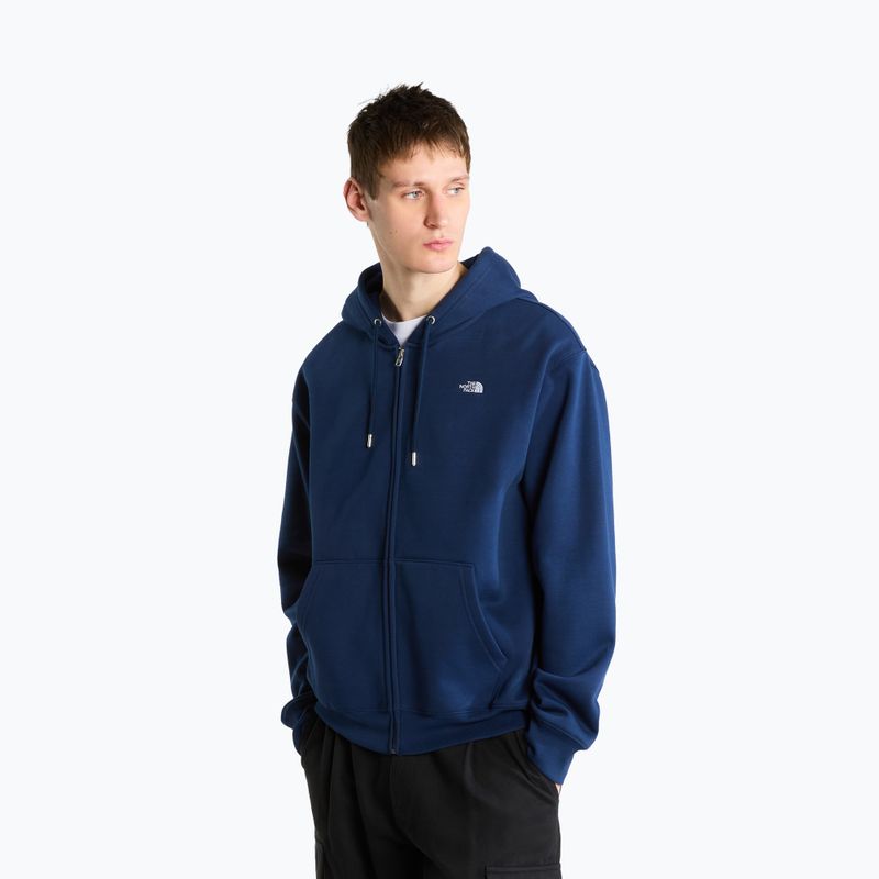Pánská mikina The North Face Essential Simple Dome RLX Full Zip summit navy