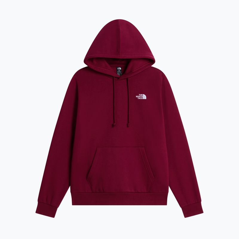 Dámská mikina The North Face Evolution Simple Dome Regular Hoodie burgundy crush