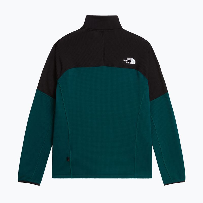 Pánská trekingová mikina The North Face Polartec Powergrid Stormgap pacific teal/tnf black 6