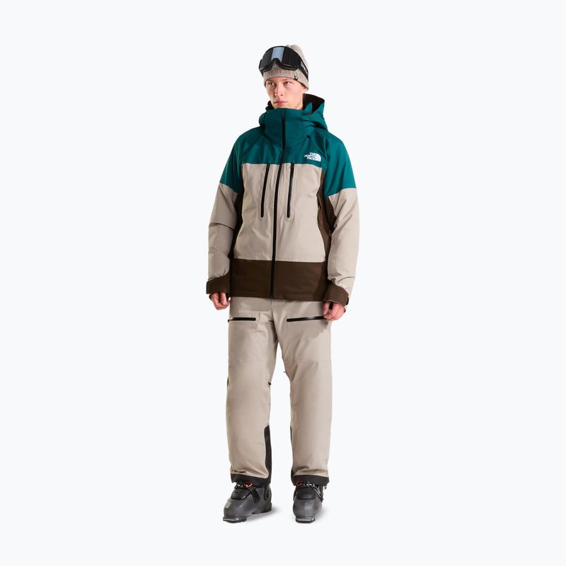 Pánská lyžařská bunda The North Face Chakal pacific teal/stone slab 2
